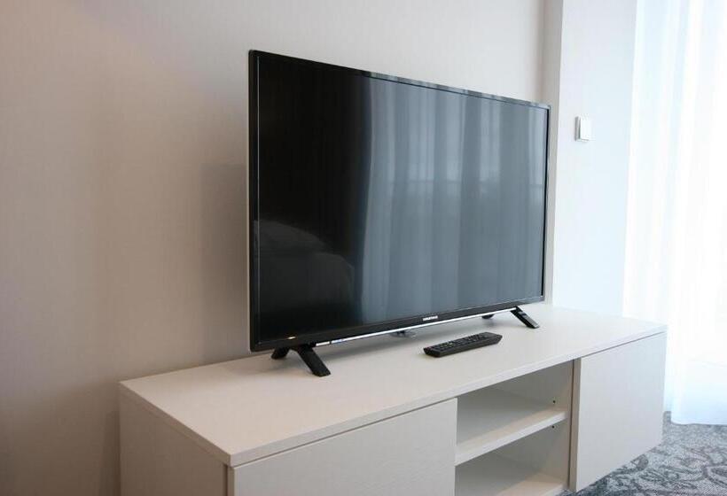 디럭스 룸 바다 전망, Parkhotel Residenz
