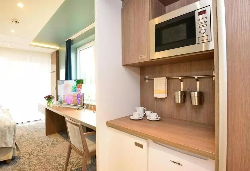 バルコニー付きスタンダードルーム, Parkhotel Residenz