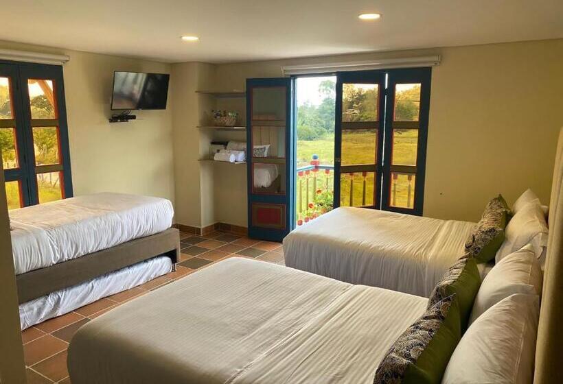 חדר משפחתי, Ayenda Hotel Bambu Guatape