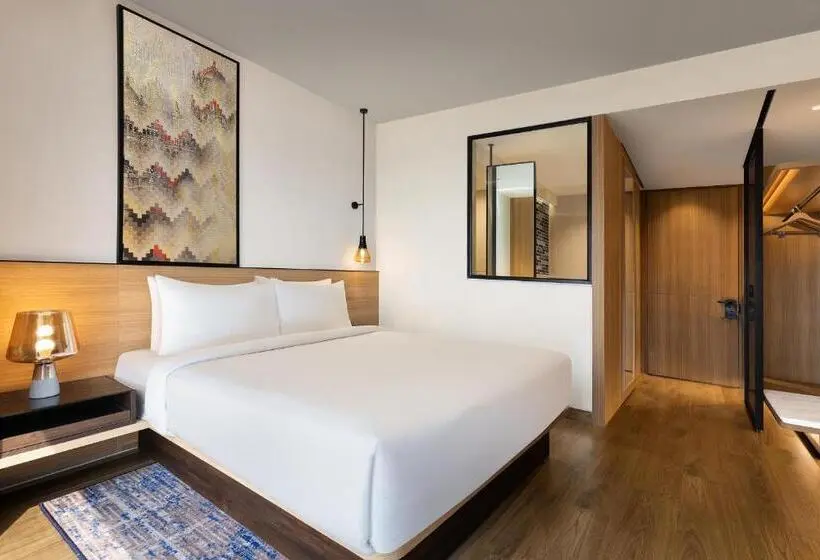 クイーンサイズベッドのスタンダードルーム, Fairfield By Marriott Mumbai International Airport