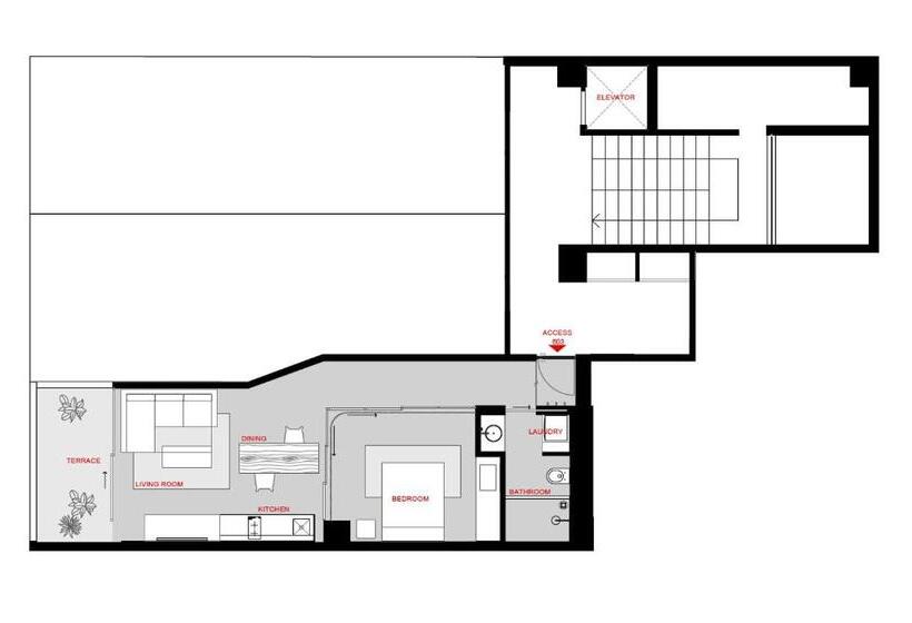 침실 1개 아파트, Xolo Stays