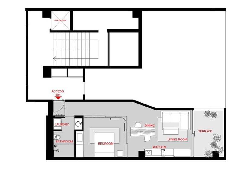 침실 1개 수피리어 아파트, Xolo Stays