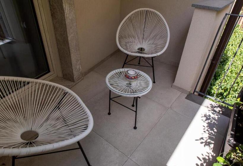 غرفة ديلوكس مزودة بشرفة, Villa D Orville Luxury Suites Taormina