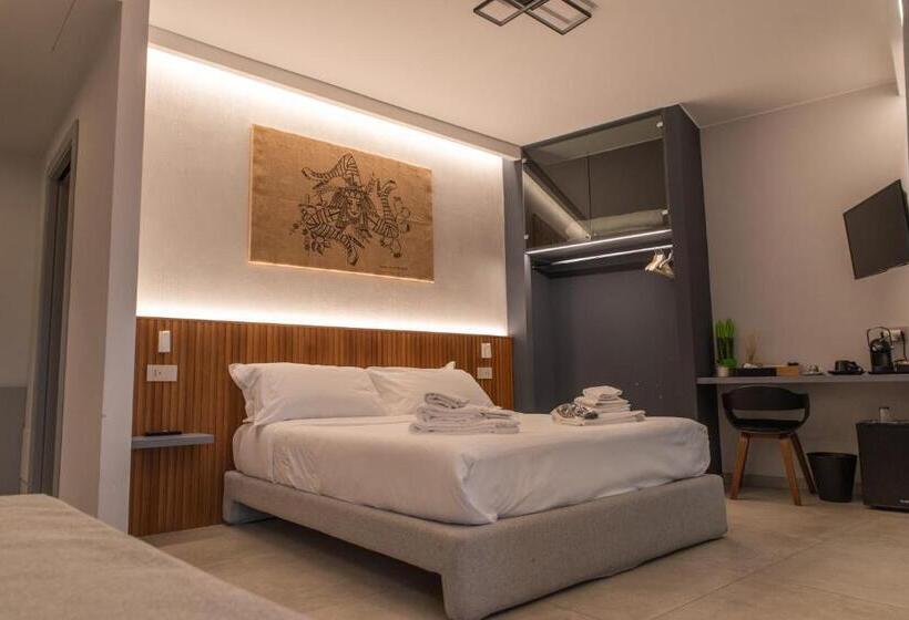 غرفة ديلوكس مزودة بشرفة, Villa D Orville Luxury Suites Taormina