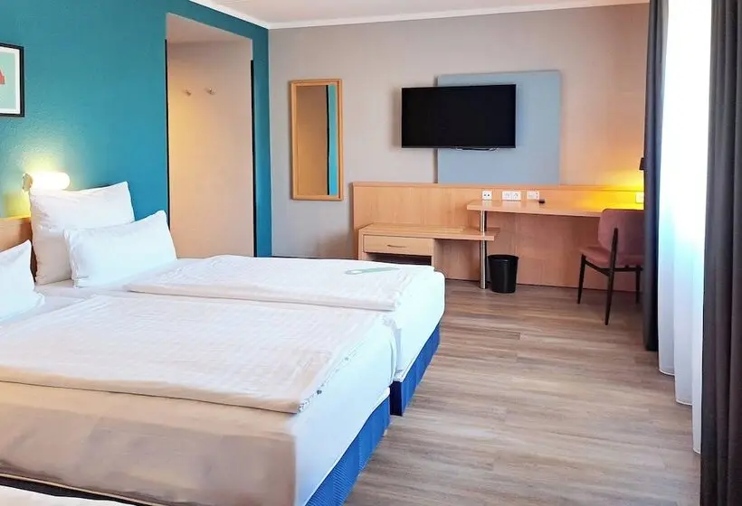 身障者適用スタンダードルーム, Garner Hotel Cottbus Süd by IHG