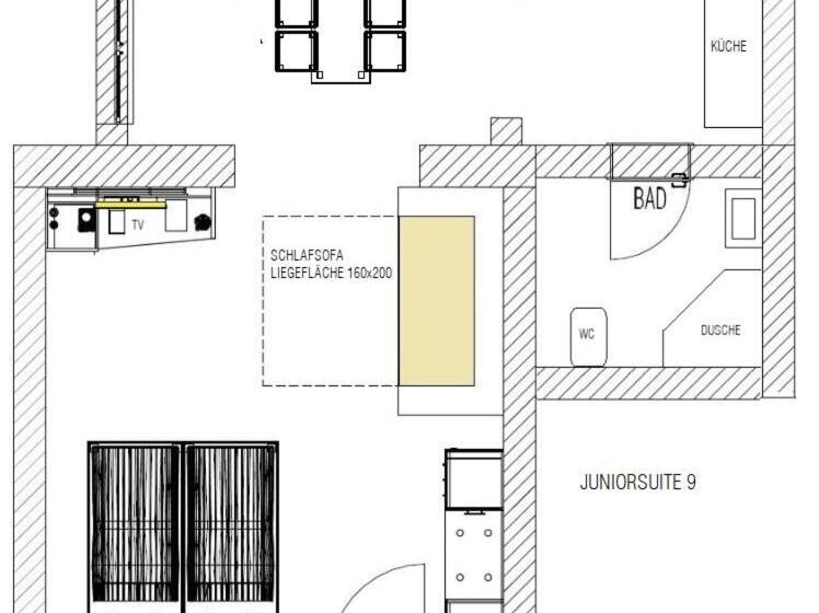 小型套房, Glückauf 1908