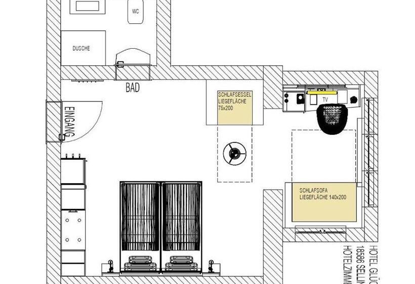 标准间, Glückauf 1908