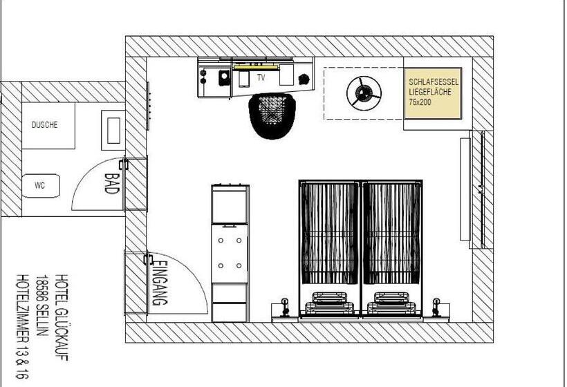 标准间, Glückauf 1908