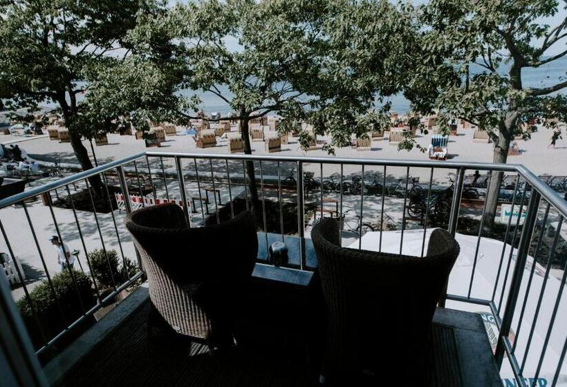 オーシャンビュースタンダードルーム, Strandhotel Seeblick, Ostseebad Heikendorf