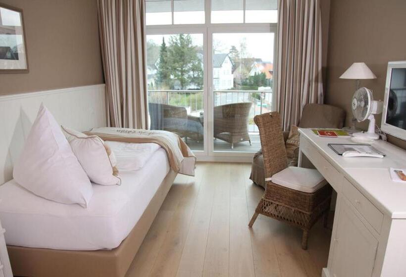 スタンダードシングルルーム, Strandhotel Seeblick, Ostseebad Heikendorf