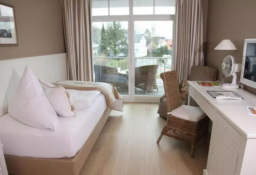 スタンダードシングルルーム, Strandhotel Seeblick, Ostseebad Heikendorf