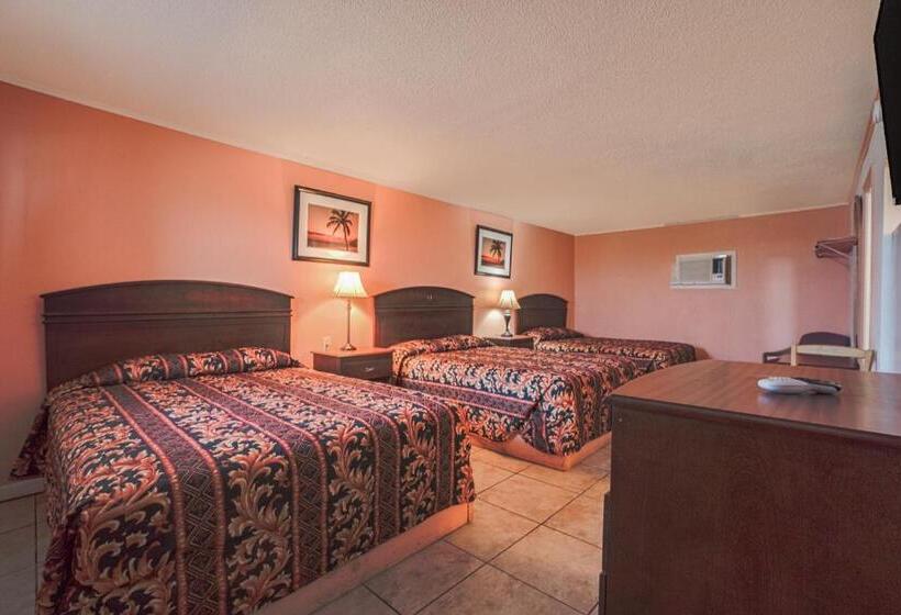 غرفة قياسية سرير ملكى, Monterrey Motel Padre Island, Corpus Christi By Oyo
