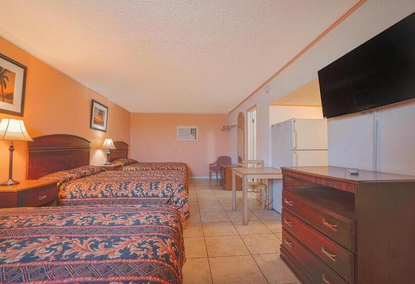 غرفة قياسية سرير ملكى, Monterrey Motel Padre Island, Corpus Christi By Oyo