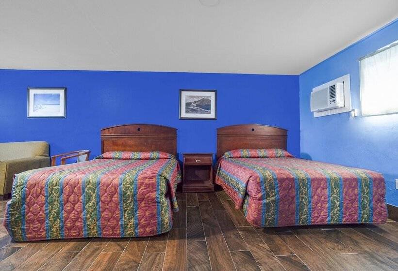 Номер Стандарт 2 Двуспальные Кровати, Monterrey Motel Padre Island, Corpus Christi By Oyo