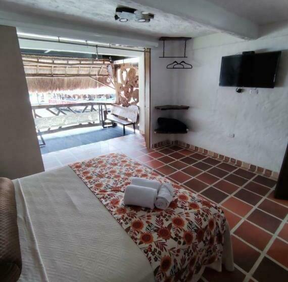 חדר דלוקס עם מרפסת, Campestre San Joaquin