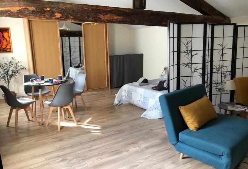 Standard room with outdoor bath, La Pignotte