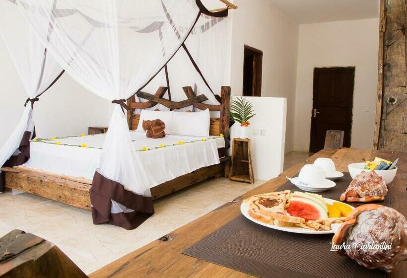 غرفة قياسية سرير كينج, Uroa Zanzibar Vera Beach Hotel By Moonshine