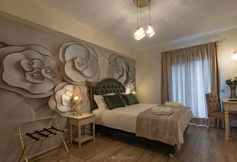 اتاق لوکس با چشم‌انداز باغ, Byzantio Hotel & Apartments