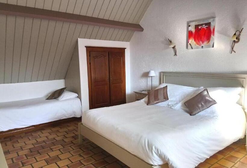 غرفة سوبيريور ثلاثية, L Orée Des Chênes, The Originals Relais