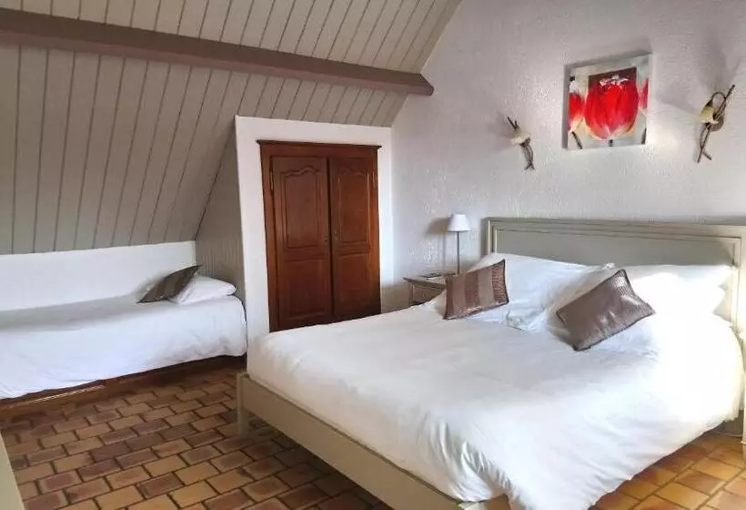 スーペリアトリプルルーム, L Orée Des Chênes, The Originals Relais
