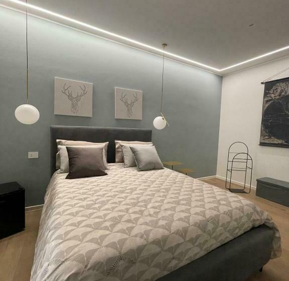 חדר דחוקס עם מיטת קינג, Lalù B&b