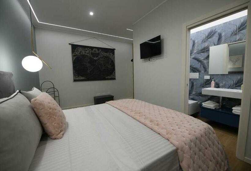 חדר דחוקס עם מיטת קינג, Lalù B&b