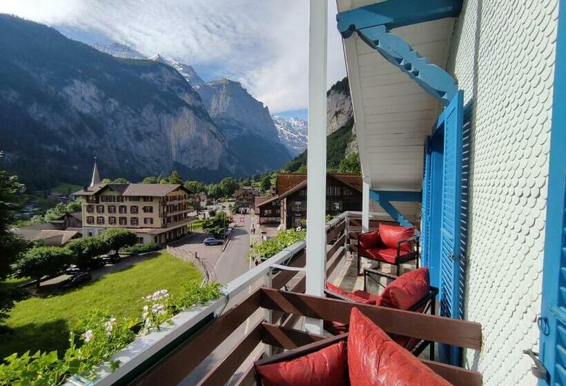 Апартаменты 1 Спальня с Балконом, Restaurant Jungfrau