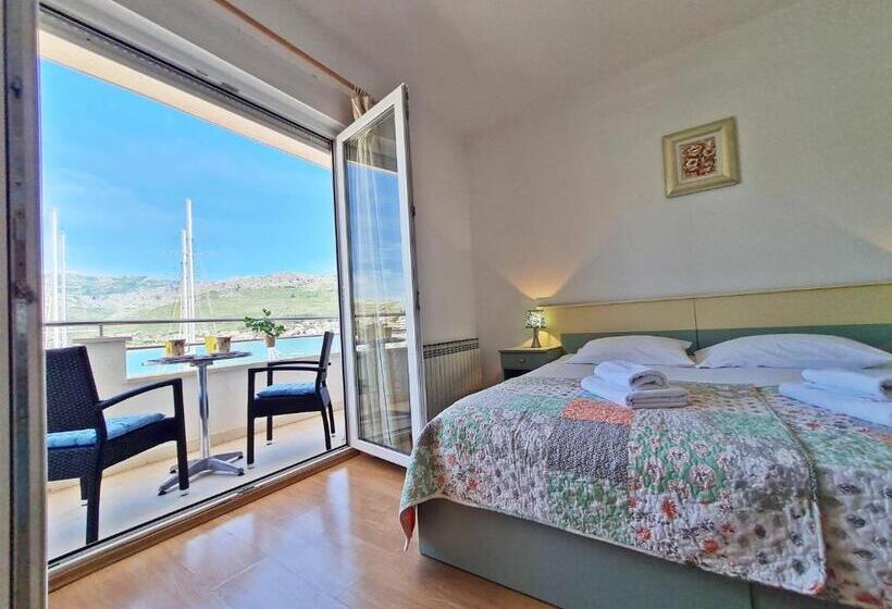 Студио Стандарт Вид на Море с Балконом, Rooms And Apartments Porat
