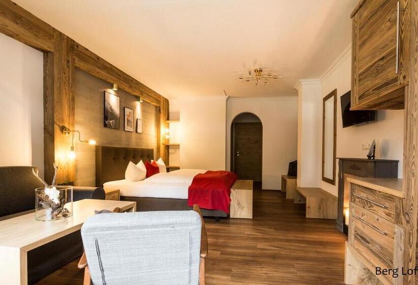 Classic room with balcony, Boutique Hotel Mandarfnerhof
