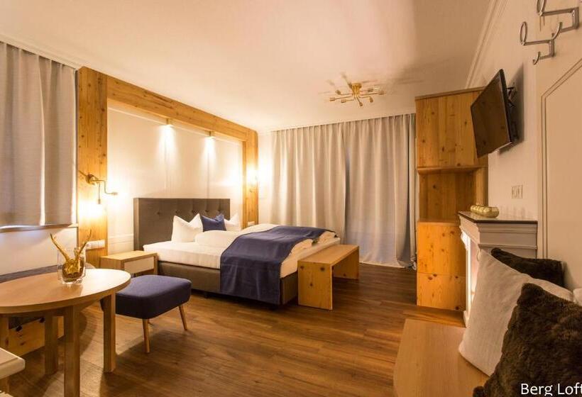 Classic room with balcony, Boutique Hotel Mandarfnerhof