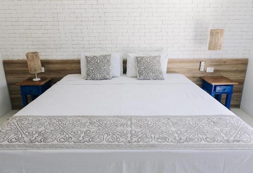 带大床的标准间, Pousada Villa Santô