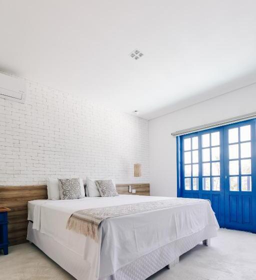 带大床的标准间, Pousada Villa Santô