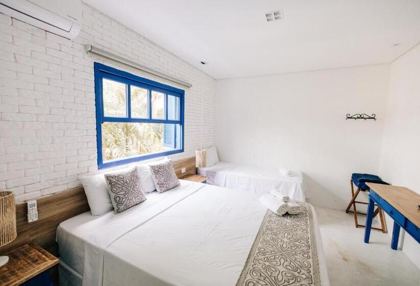 Quarto Triplo Superior, Pousada Villa Santô
