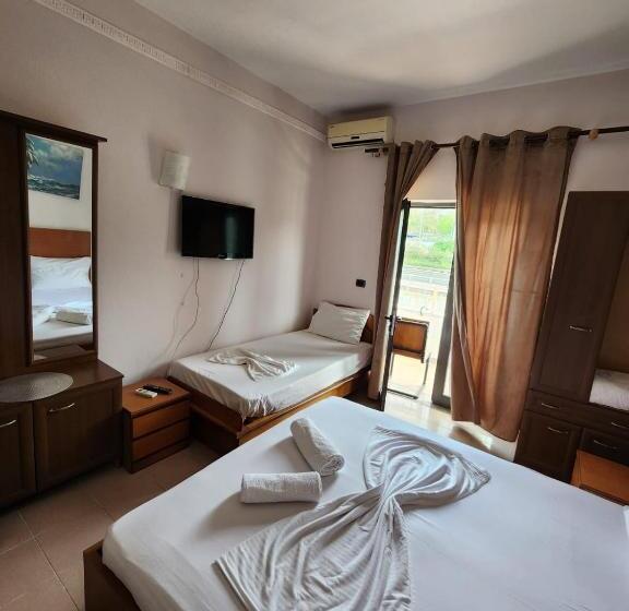 חדר אקונומי לשלושה, Seashell Beach Rooms