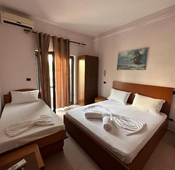 חדר אקונומי לשלושה, Seashell Beach Rooms