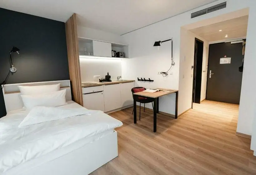 スタンダードシングルルーム, The Place Herzogenaurach   Serviced Apartments