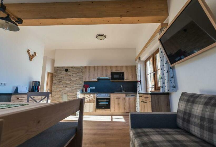 דירה בת חדר שינה 1 עם מרפסת, D Genussalm By Alpine Genusswelten