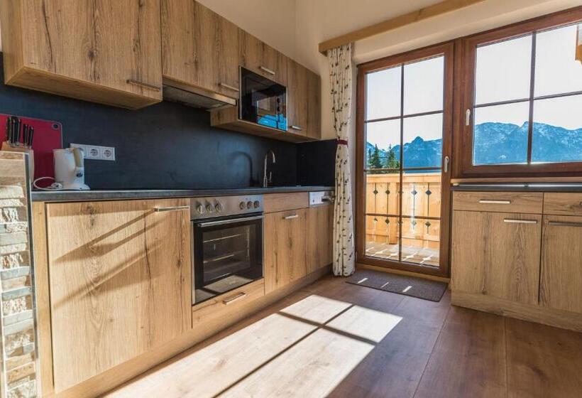 דירה בת חדר שינה 1 עם מרפסת, D Genussalm By Alpine Genusswelten