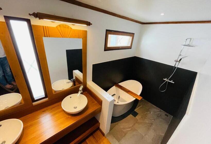 اتاق استاندارد با تخت بزرگ, Bagan Cottage Boutique