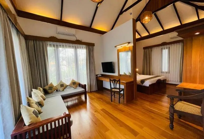 اتاق استاندارد با تخت بزرگ, Bagan Cottage Boutique