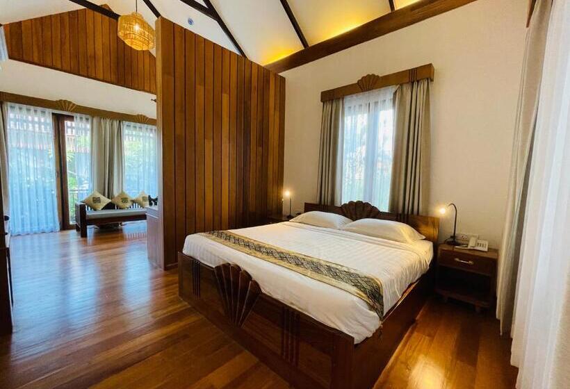 اتاق استاندارد با تخت بزرگ, Bagan Cottage Boutique