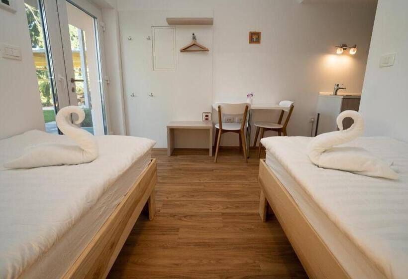 اتاق استاندارد با چشمانداز باغ, Accommodation Baron