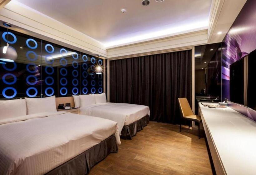 اتاق کلاسیک چهارنفره, Guide Hotel Taichung Ziyou