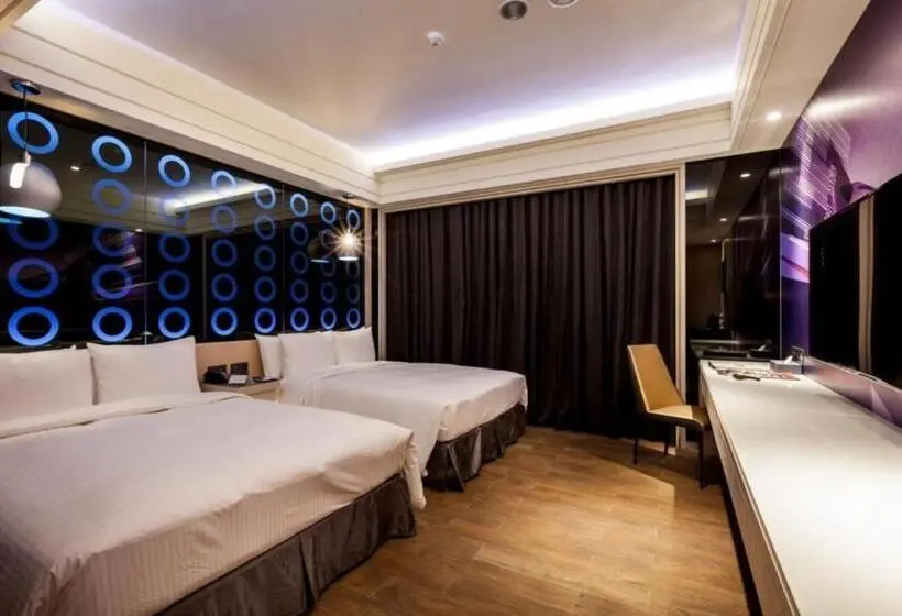 اتاق کلاسیک چهارنفره, Guide Hotel Taichung Ziyou
