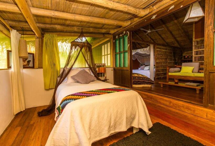 스위트 킹사이즈 침대, La Maison Eco House & Yoga