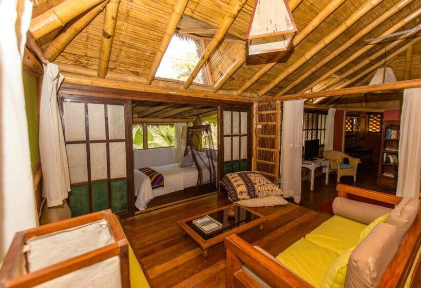 스위트 킹사이즈 침대, La Maison Eco House & Yoga