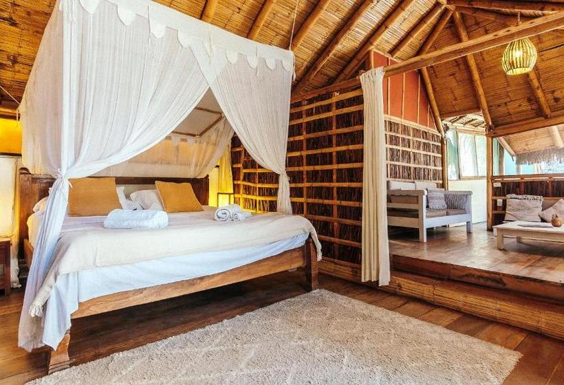 스위트 킹사이즈 침대, La Maison Eco House & Yoga