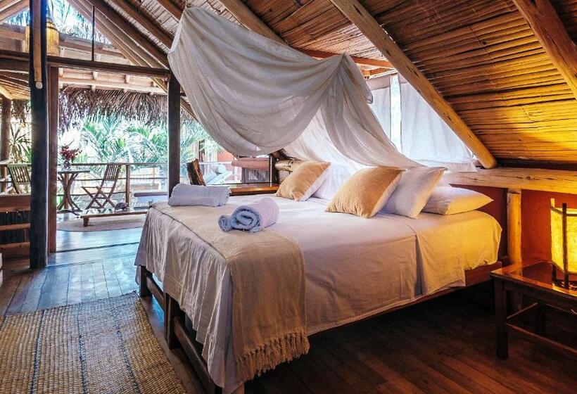 발코니가 있는 스위트, La Maison Eco House & Yoga