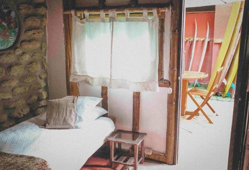 스탠다드 싱글 룸 공동욕실, La Maison Eco House & Yoga