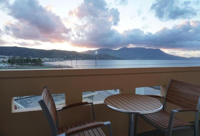 חדר סטנדרט צדדי נוף לים, Galini Beach